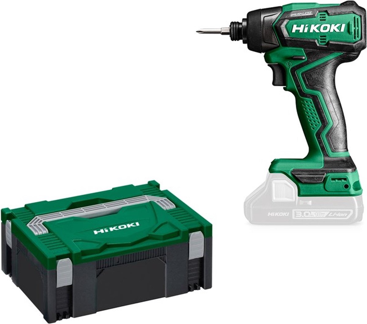 Hikoki wh18ddw2z | accu slagschroevendraaier 18v 140 nm 1 4 | exclusief accu's en lader in hsc ii - wh18ddw2z