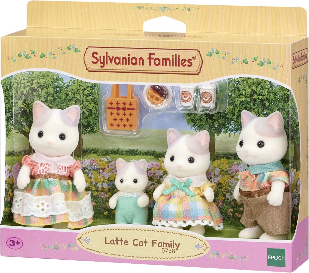 Epoch Sylvanische families familie latte kat