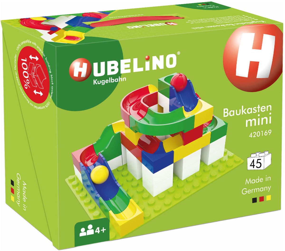 Hubelino knikkerbaan miniset - 45dlg.