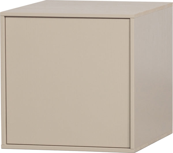 Vtwonen daily kast single - grenenhout - dakargrau grijs - 50x50x58 cm