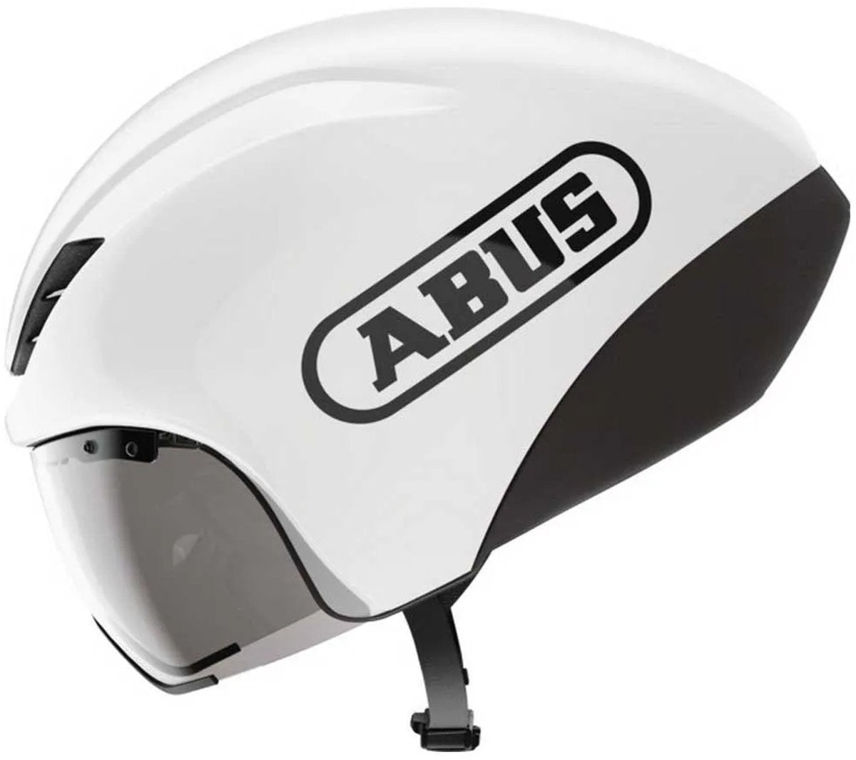 Abus helm gamechanger tt 1.1 glanzend wit l 57-61cm