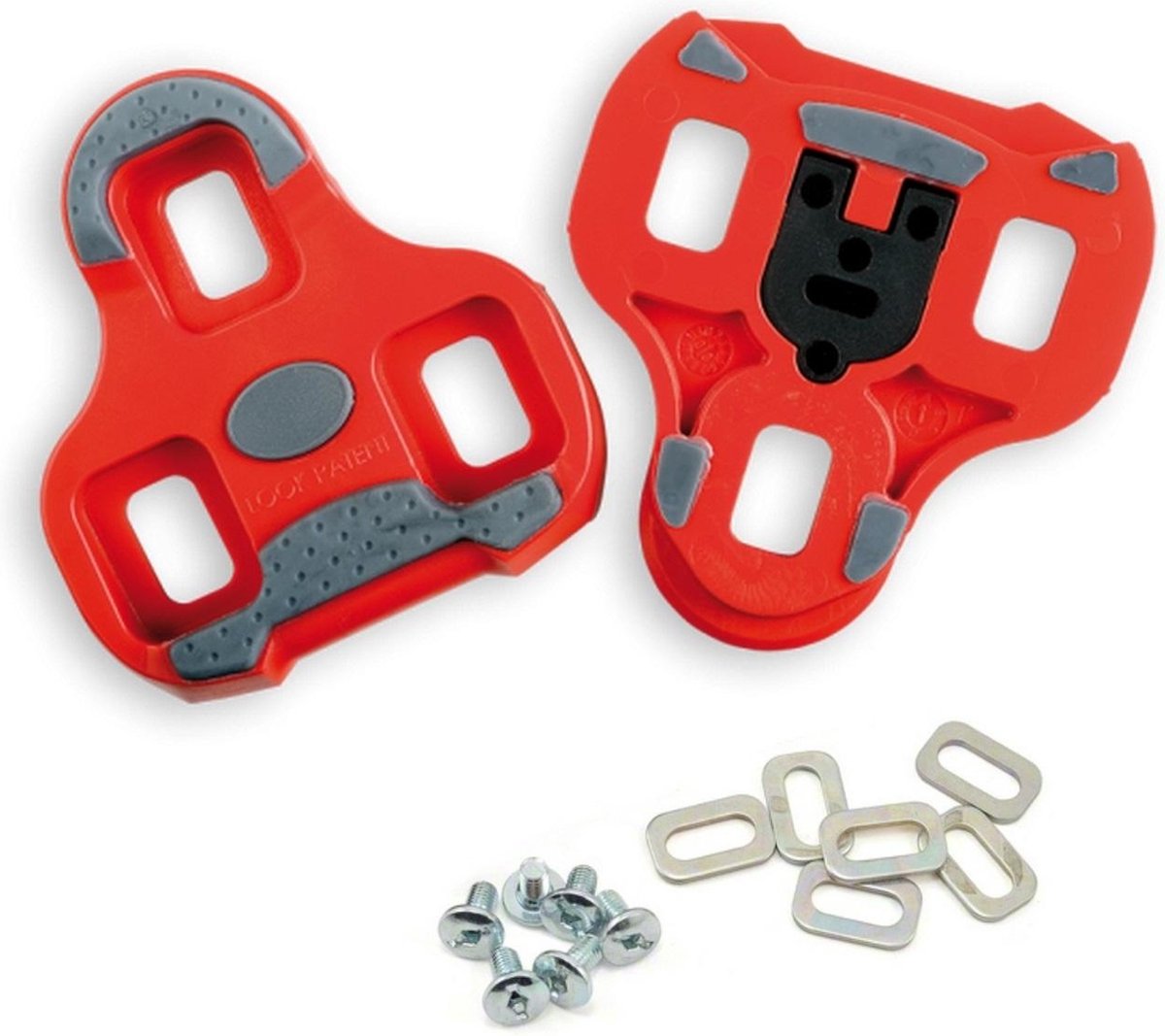 Kijk schoenplaatjes Kéo Grip race 9° rood