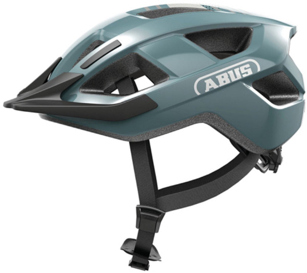 Abus helm aduro 3.0 led gletsjer blauw l 58-62cm