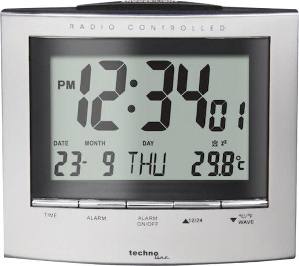 Nextime weerstation - radio gestuurde klok - datum - wekkerfunctie - technoline wt 280