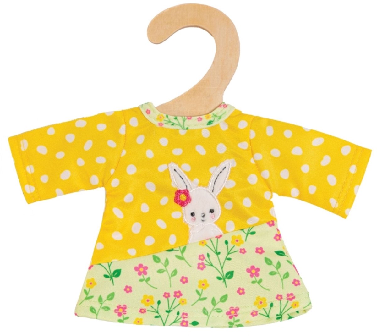 Heless doll dress Bunny Lou - tunic dress for baby dolls 20-25 cm.