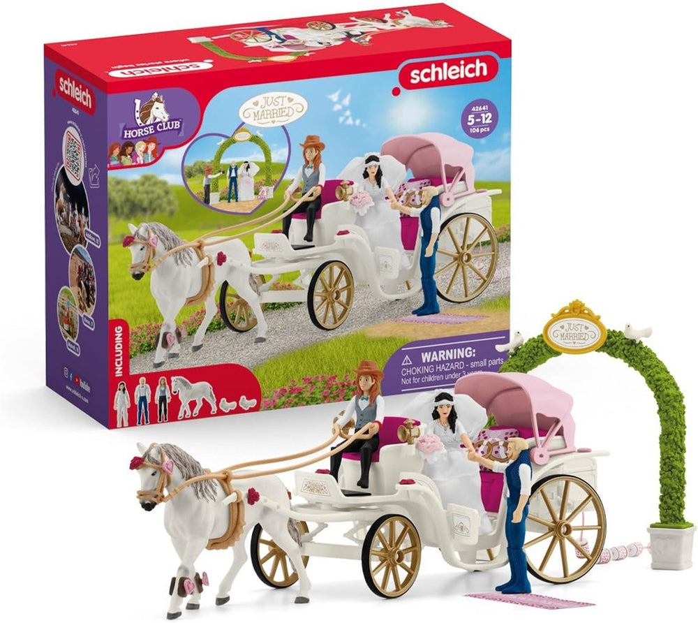 Schleich PAARDENCLUB Trouwkoets 42641