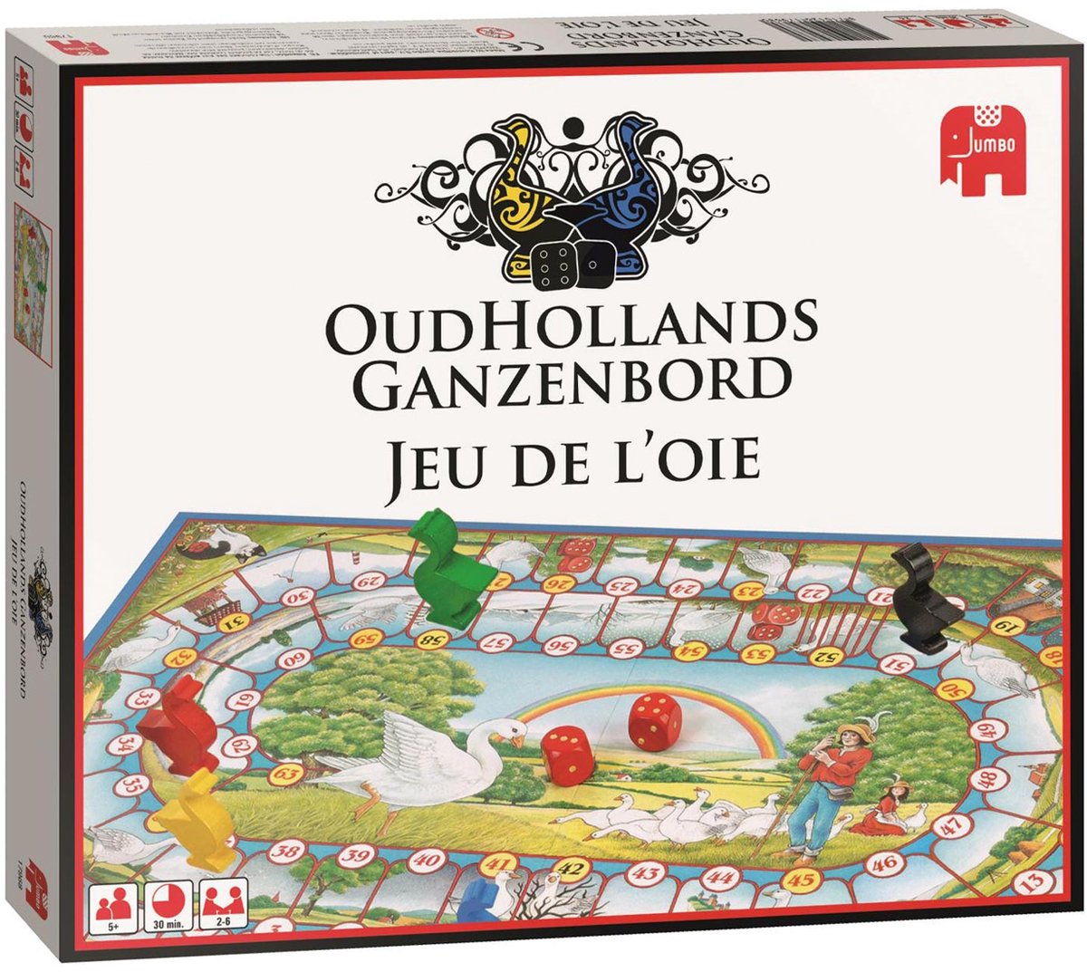 Jumbo ganzenbord nl fr - bordspel