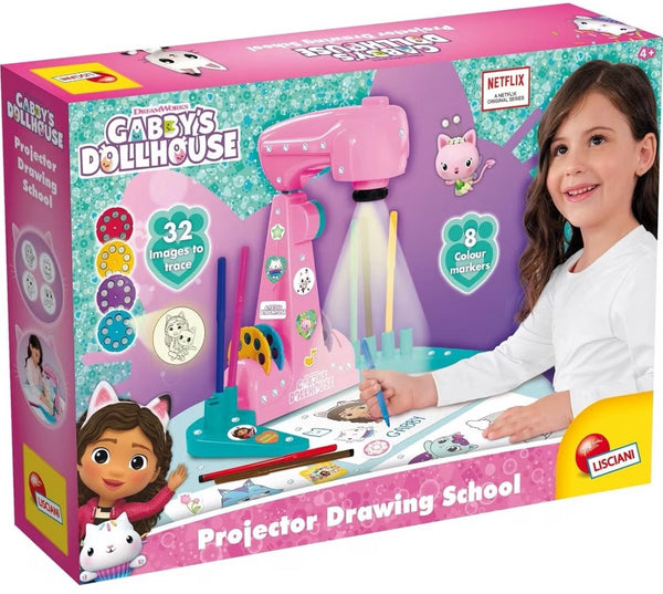 Lisciani - gabby's dollhouse - projector tekenschool
