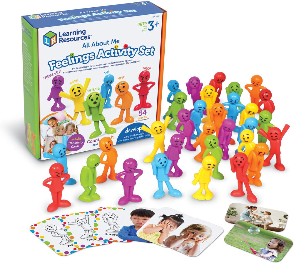Learning resources all about me feelings activity set - 3+