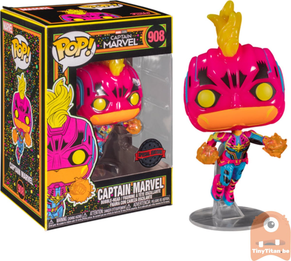 Funko pop! captain marvel - captain marvel #908 exclusive