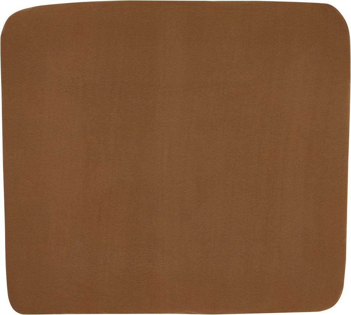 Meyco baby uni aankleedkussenhoes - camel - 85x75cm