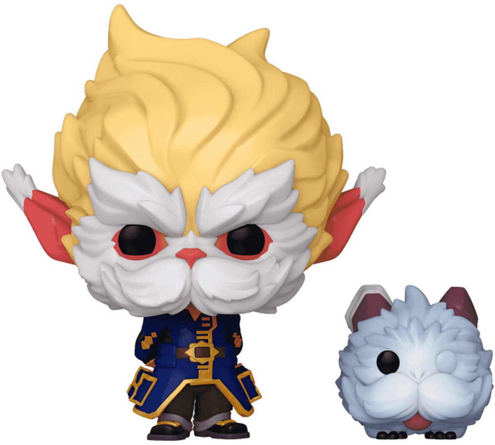 Funko pop! arcane heimerdinger with poro - television #1605