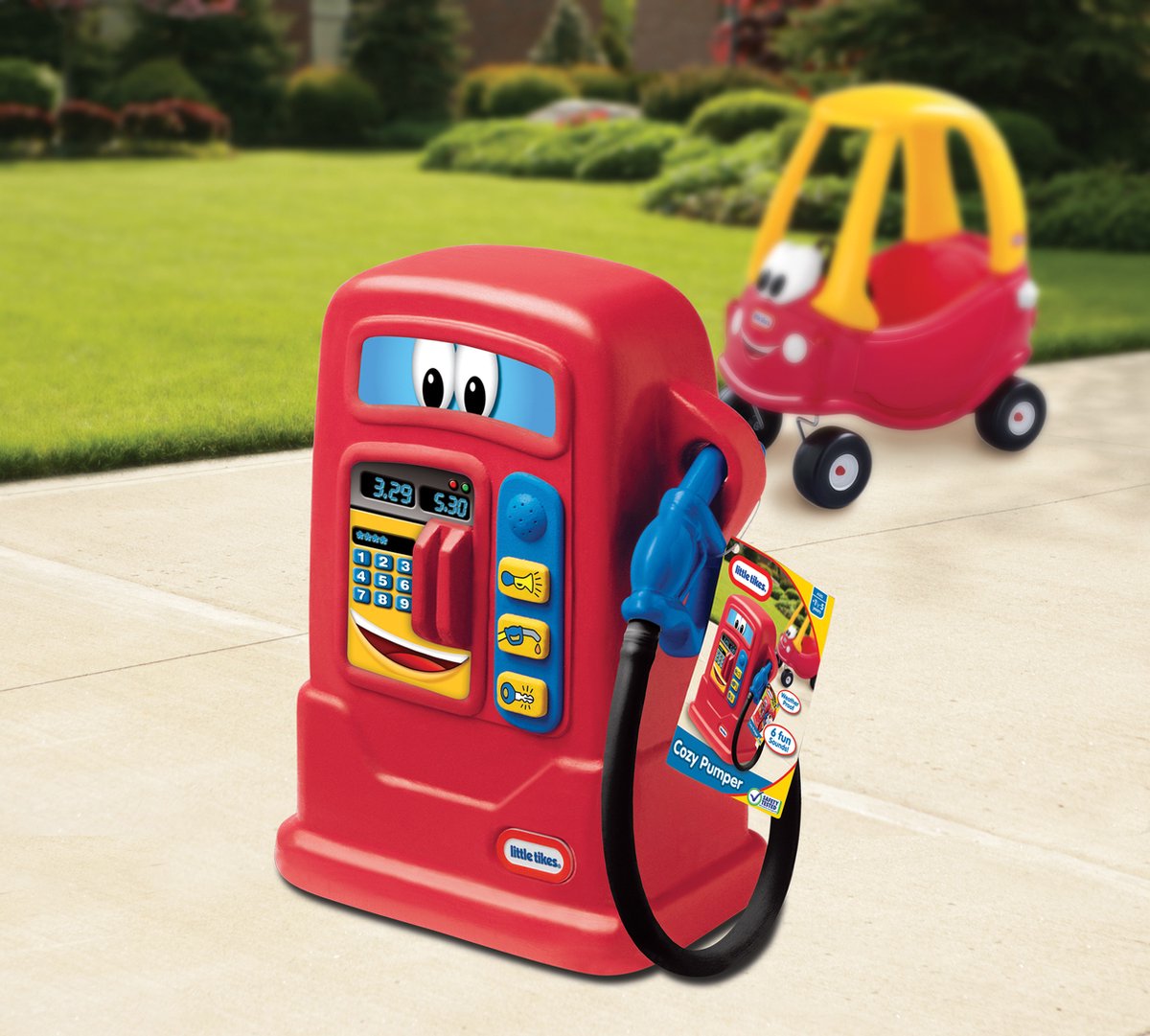Little tikes gezellige coupé benzinepomp