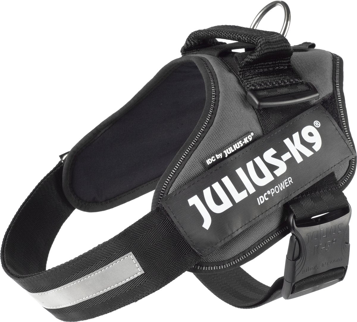Julius k9 idc powertuig voor hond antraciet maat 1 66-85 cm