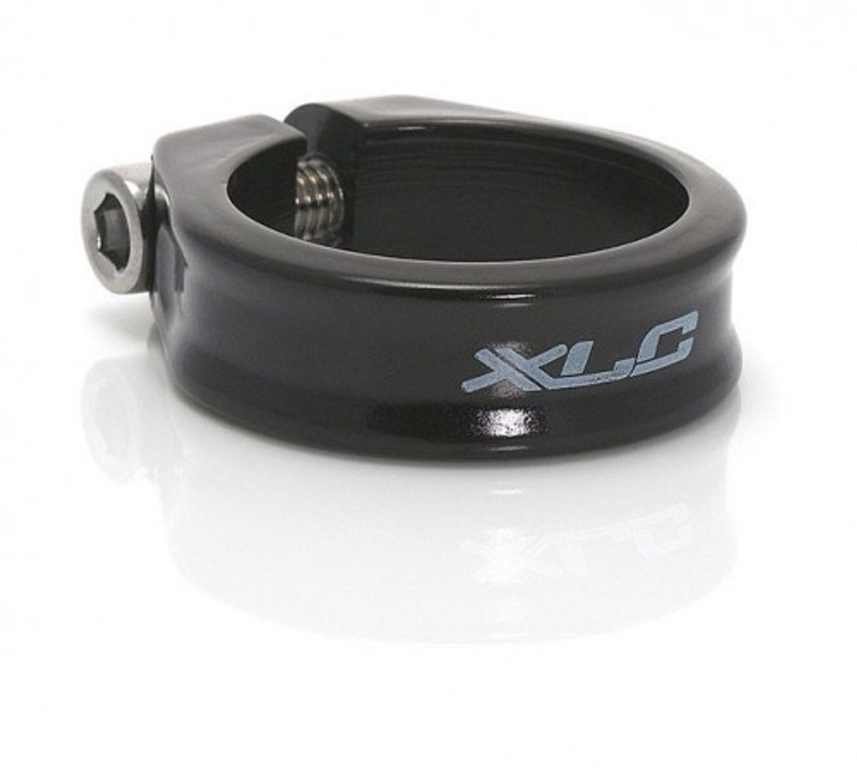 Xlc pc-b01 zadelpenklem - aluminium - 34.9mm - zwart