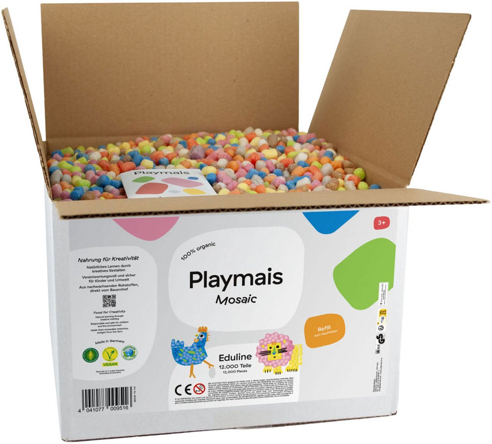 Playmais eduline mosaic navulling - >12.000 stukjes