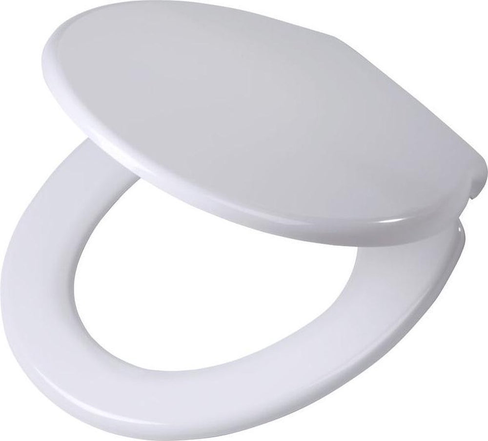 Tiger burton - wc bril - toiletbril met deksel - softclose - easy clean functie - duroplast - wit