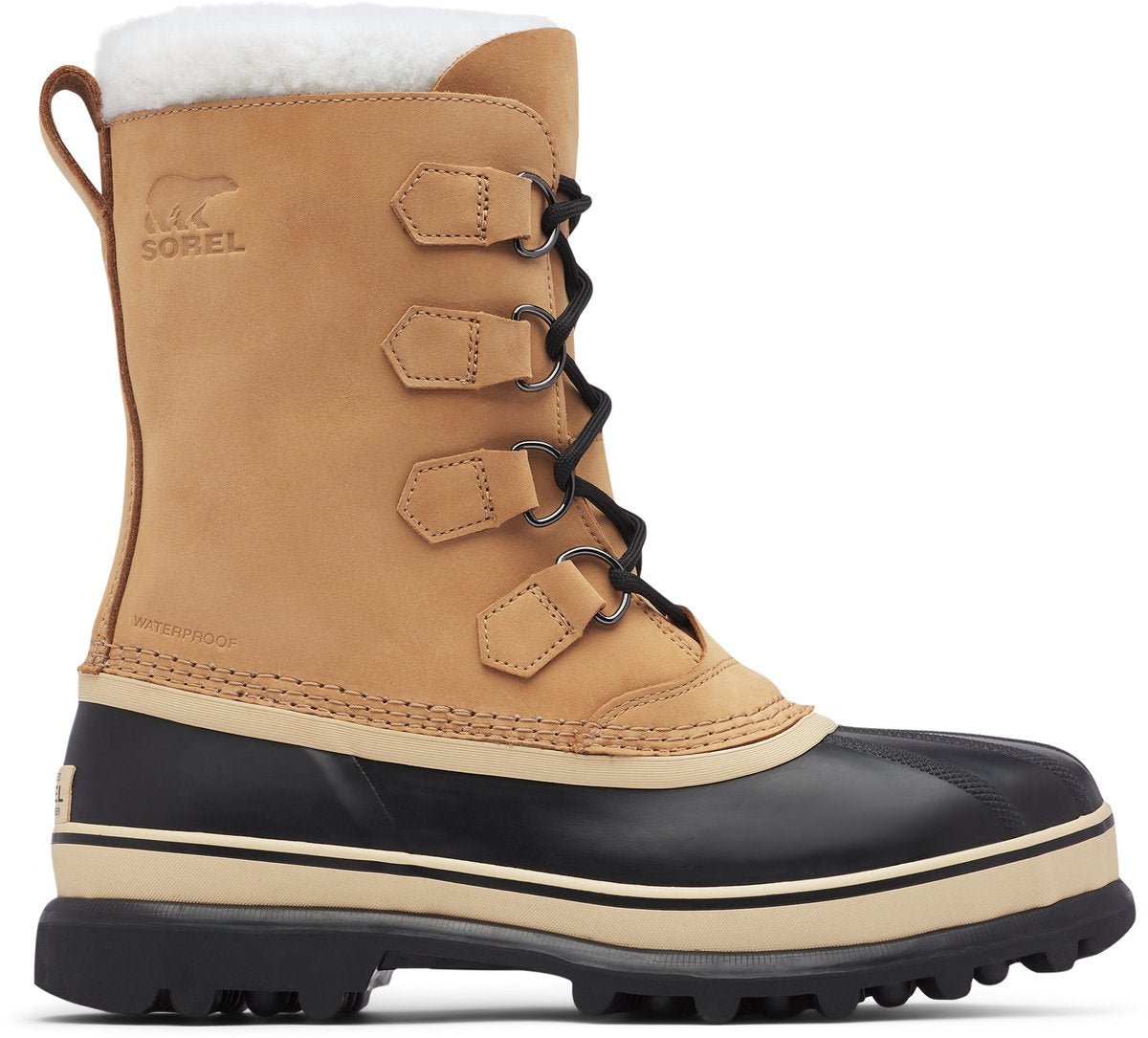 Sorel caribou™ wp men's snowboots - buff - maat 42.5