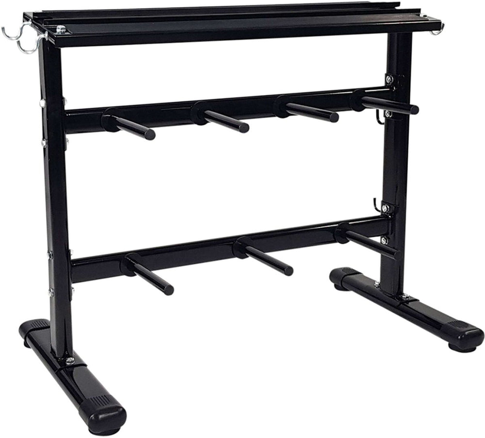 Tunturi dumbbell rek - halterrek - gewichtenrek en halterschijven standaard - 30mm