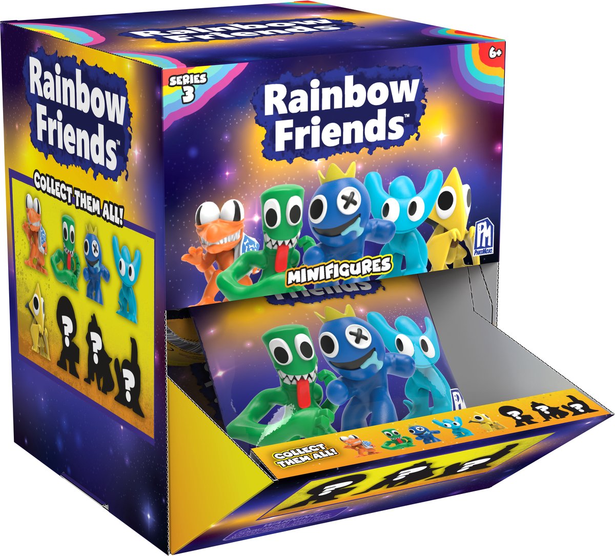 Regenboogvrienden minifiguren s3 6 cm
