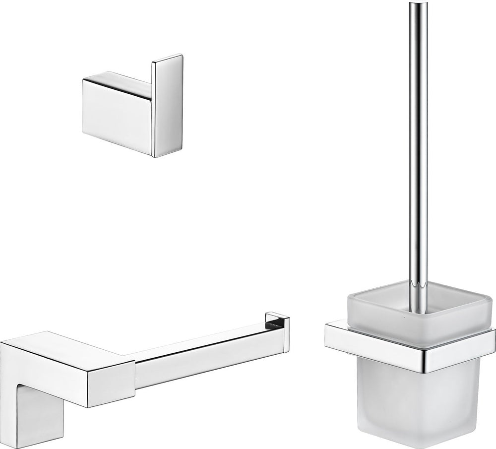 Plieger altea toiletset – wandmontage – compleet – chroom