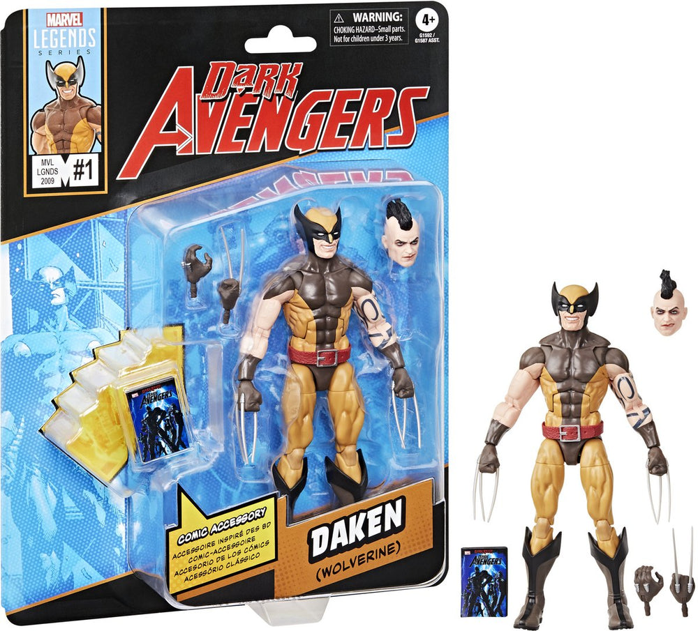 Hasbro marvel legends series daken - wolverine - actiefiguur