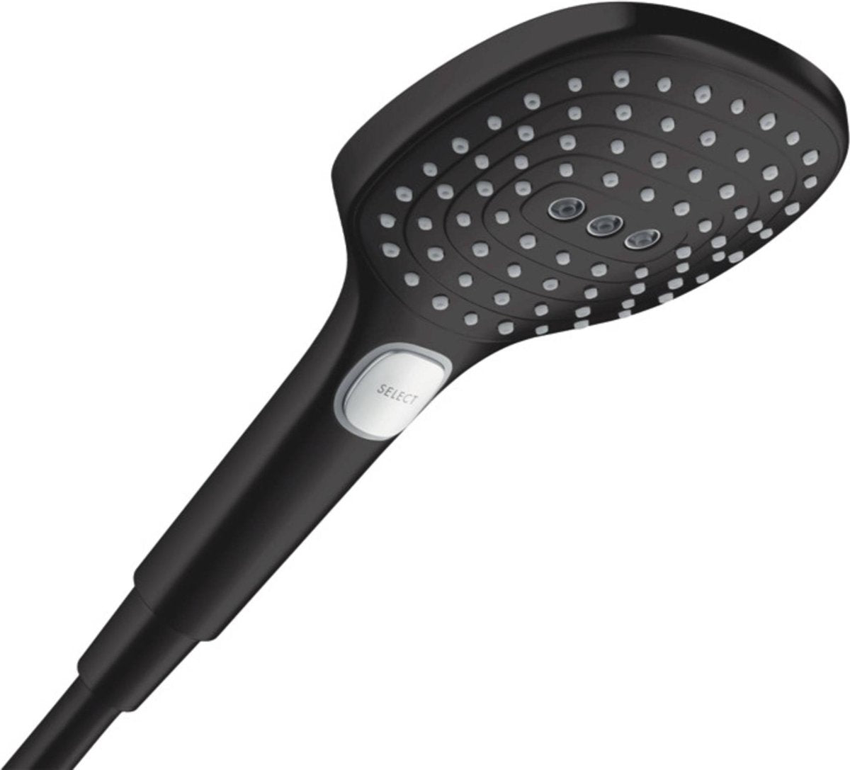 Hansgrohe raindance select e handdouche 120 3jet mat zwart