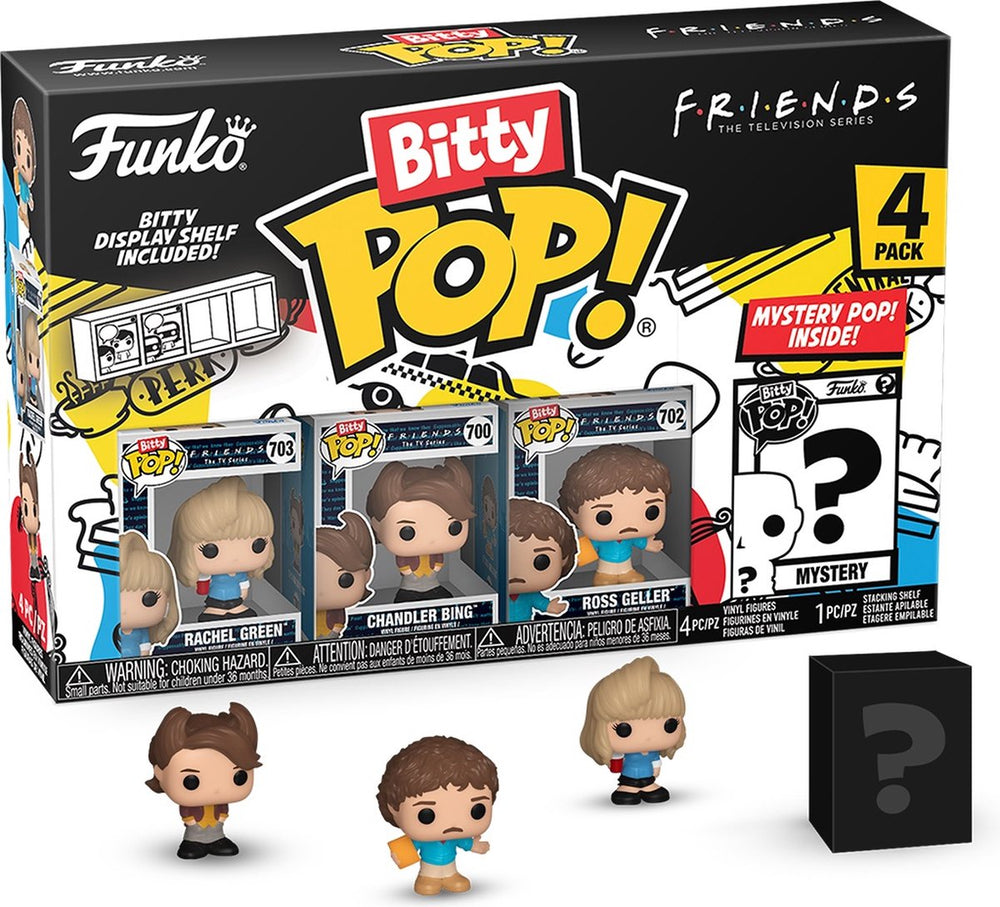 Funko pop! movies: friends - bitty pop 4-pack 80's rachel