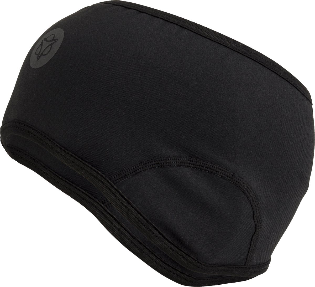 Agu softshell hoofdband ii - zwart - s m - fietsmuts - winddicht