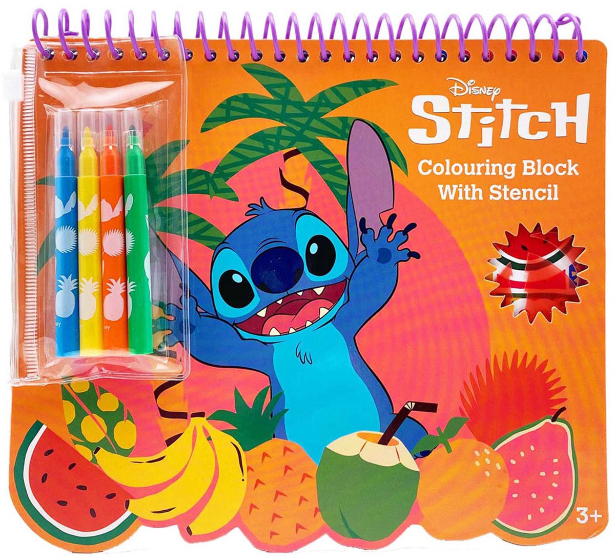 Speelgoedland stencil tekenblok stitch