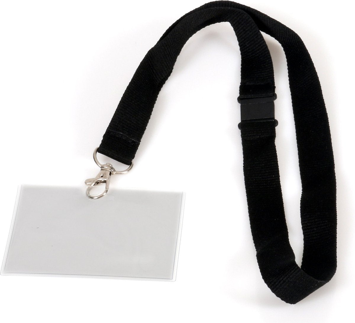Europel badge- pashouder met koord 90 x 60 mm 5 stuks