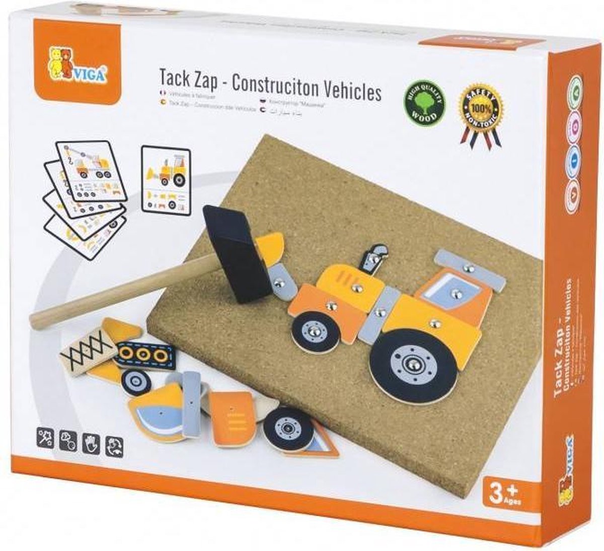 Vigatoys - hamertje tik - constructievoertuigen