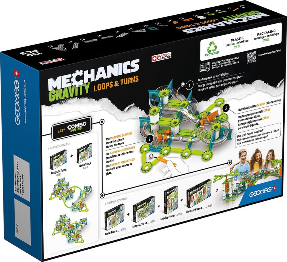 Gardenkraft geomag mechanics gravity re loops turns 130 delig