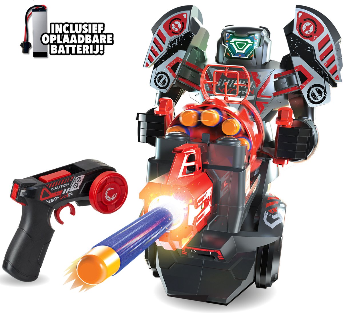Silverlit robo rapidfire schietde robot