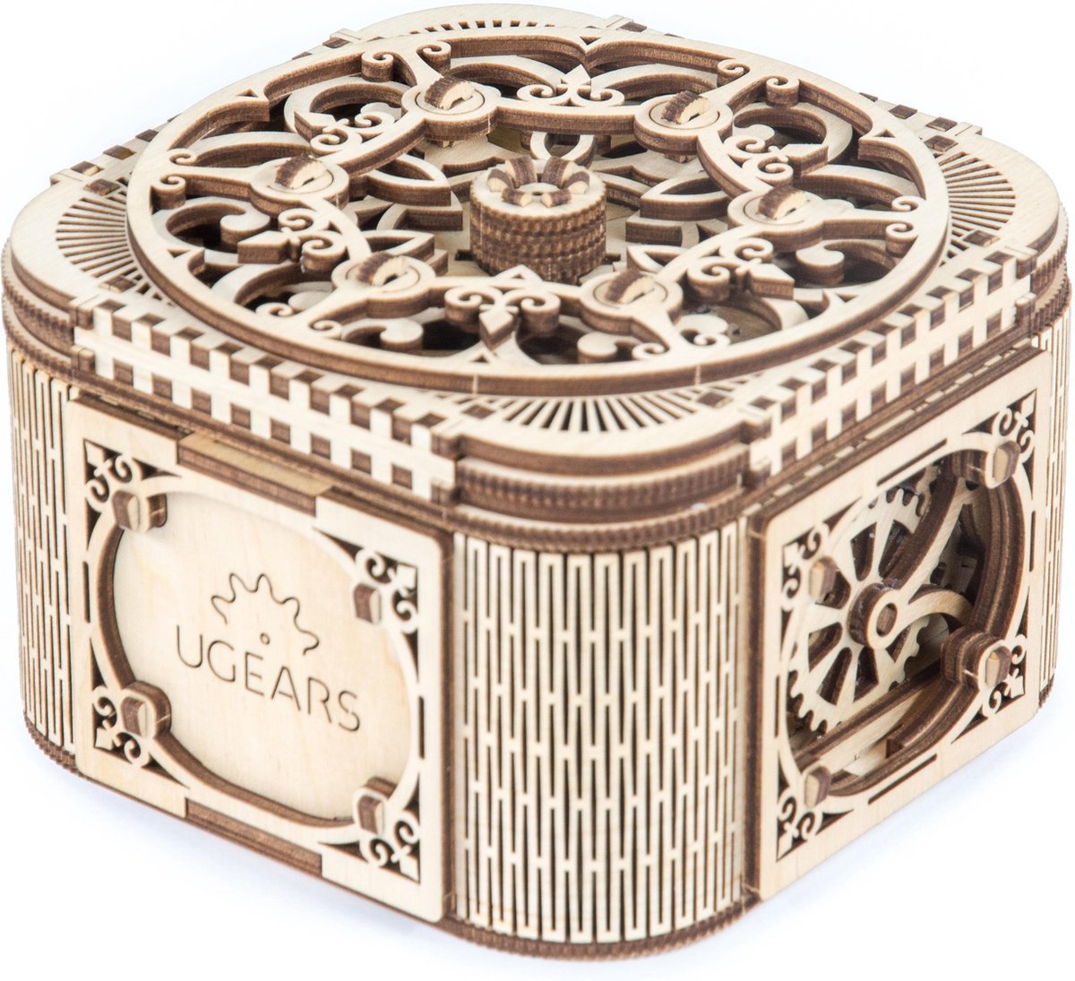 Ugears houten 3d model - juwelendoosje