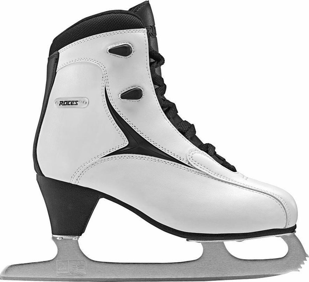 Roces – rfg 1 – kunstschaatsen – schaatsen dames – wit – rvs ijzer stevige enkelondersteuning – maat eu 38