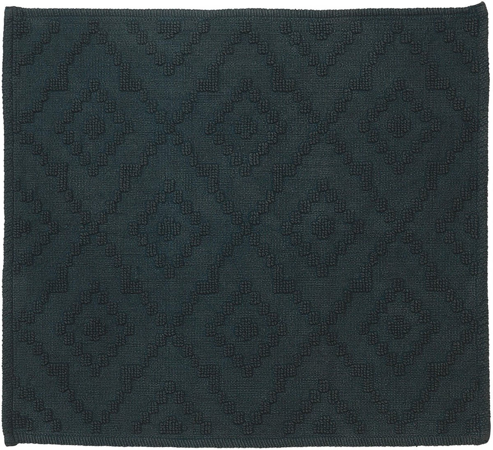 Sealskin - aztec badmat 60x60 cm - katoen - donkergroen
