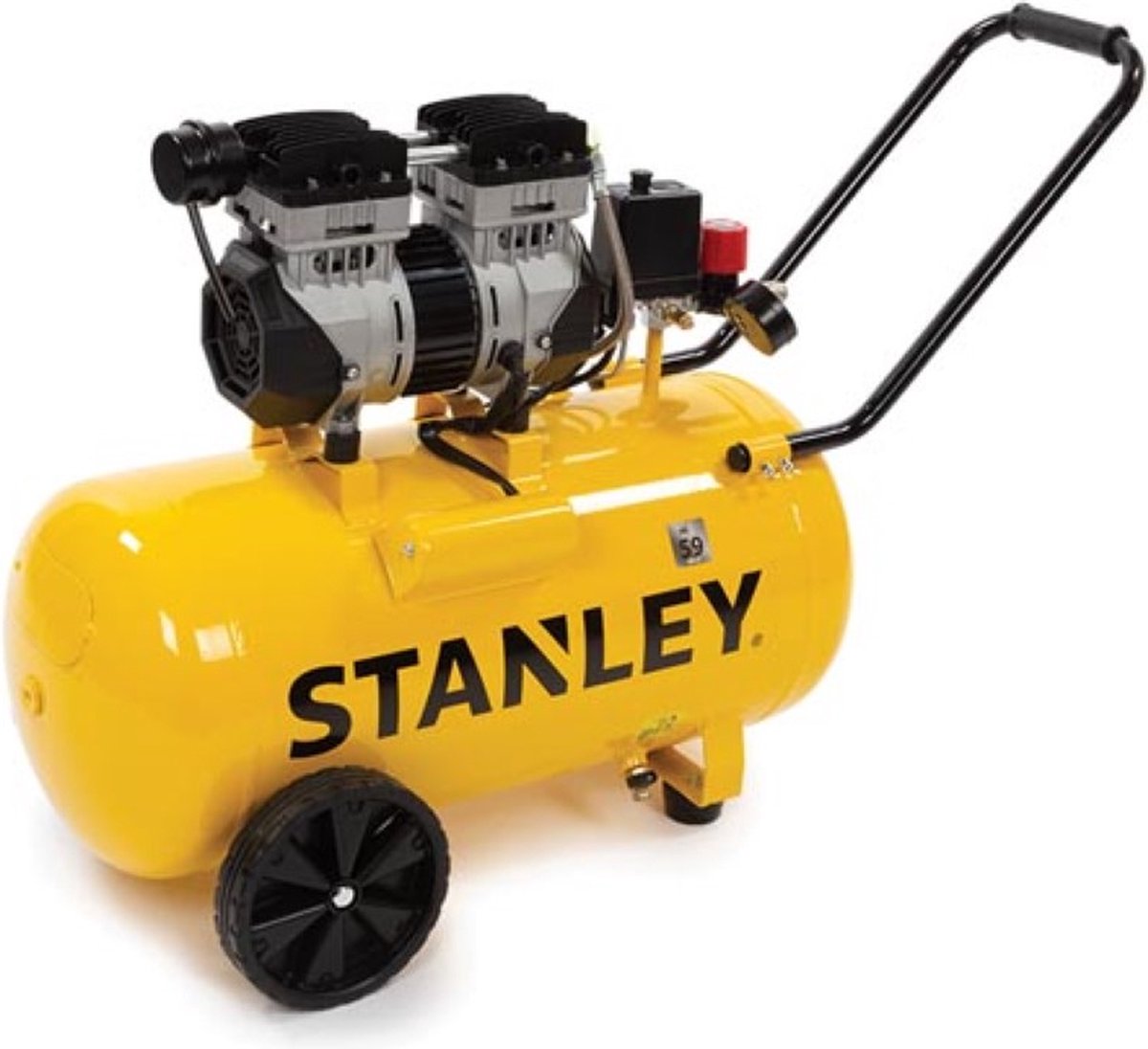 Stanley b2dc2g4stn705 compressor - olievrij - 8bar - 750w