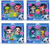 Bandai littlest pet shop pet pairs speelgoedfiguren – bf00525 – 2 diertjes met accessoires – 1 verpakking geleverd, model kan variëren