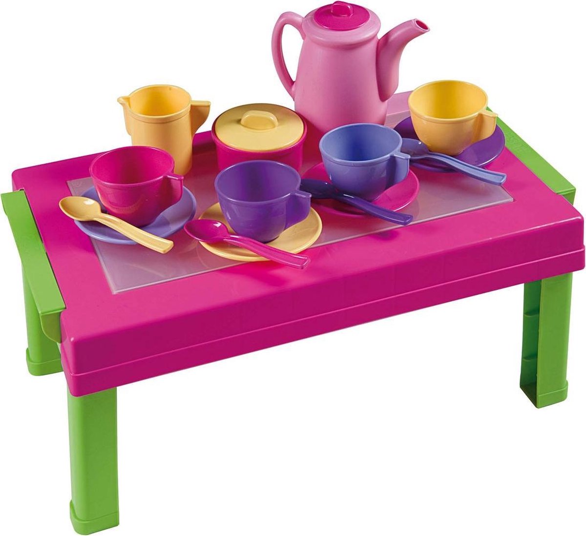 Androni speeltafel met servies