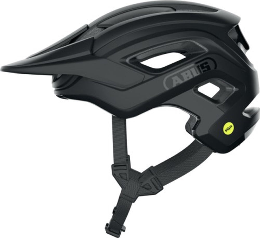 Abus fietshelm cliffhanger mips velvet black m - 54-58 cm - zwart - geschikt voor gebruik op mountainbikes - 350 g