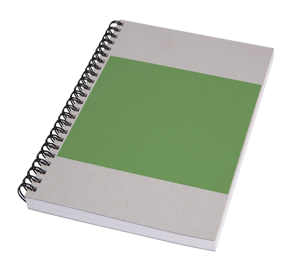 Sigel notitieboek quicknote - a5 spiraal impulse green blanco softcover - 160 pagina's 80 grams - si-sn800