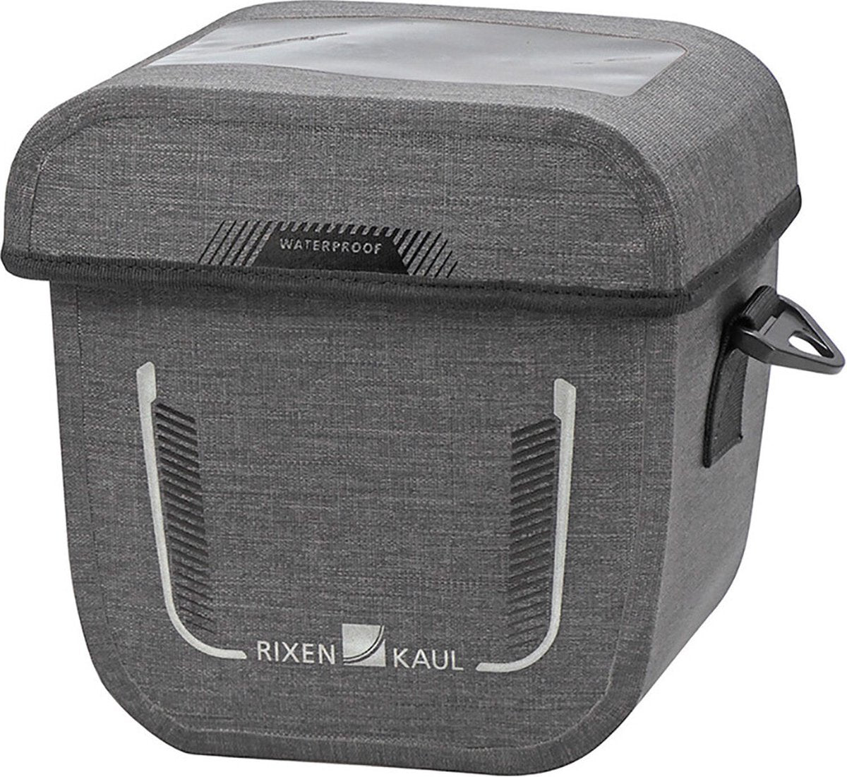 Klickfix stuurtas aventour compact waterproof 3l grijs