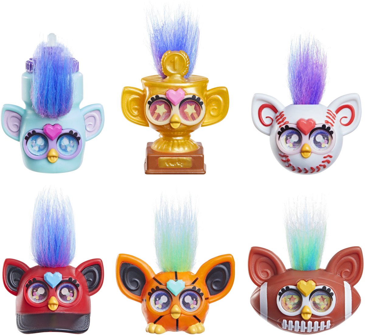 Furby minis 6-pack - sportfiguren