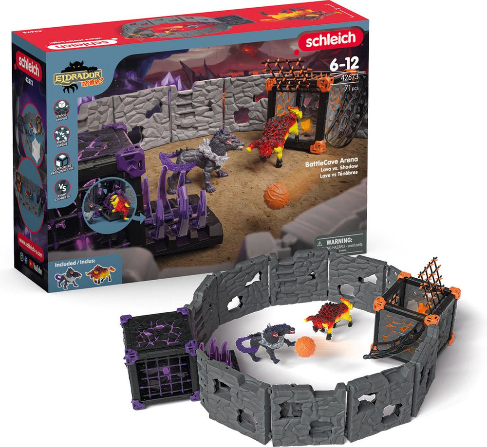 Schleich Eldrador BattleCave Arena: Lava versus schaduw