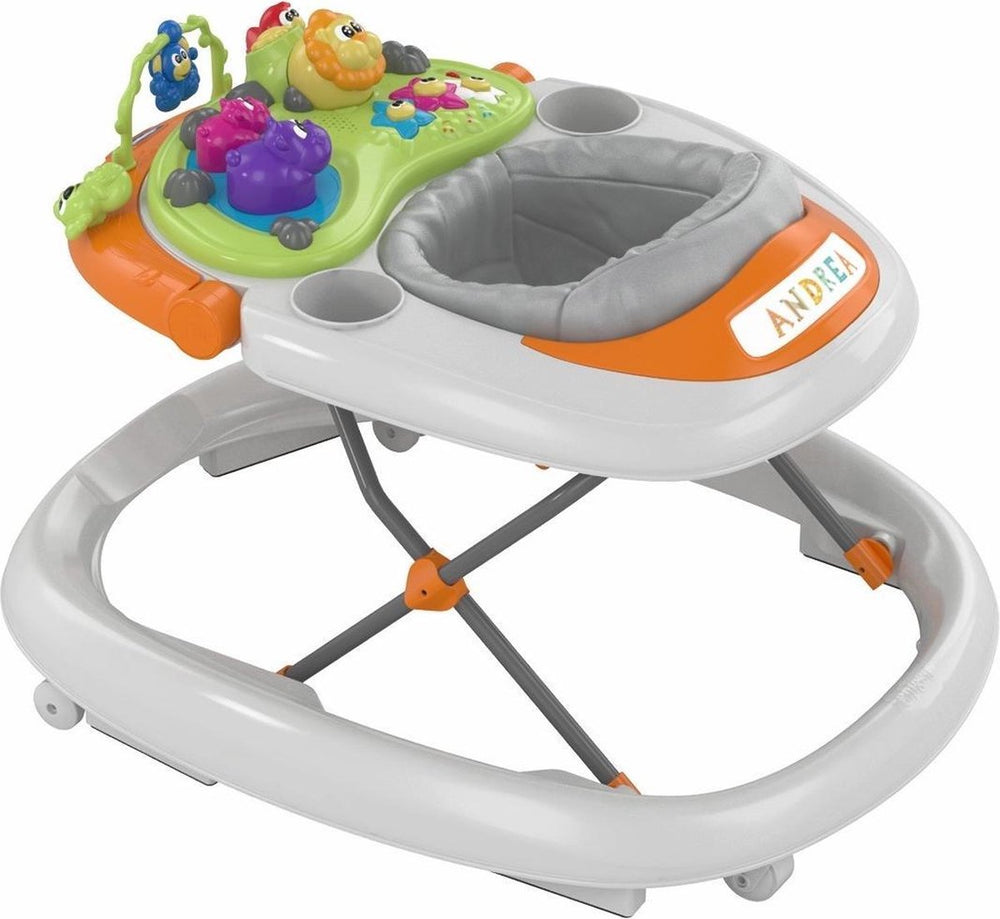 Chicco walky talky loopstoel - grijs orange