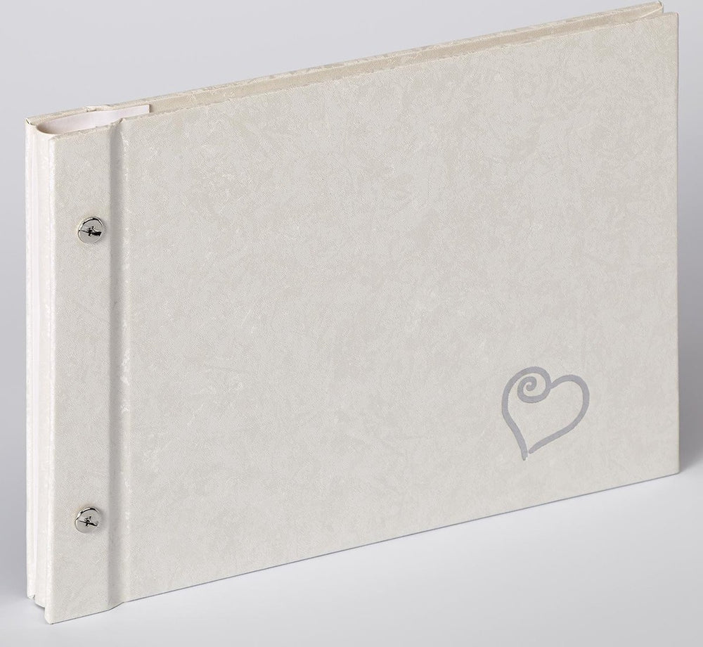 Walther sbl-210-w sinfonia wedding forever - trouwalbum - 26,5 x 19 cm - wit