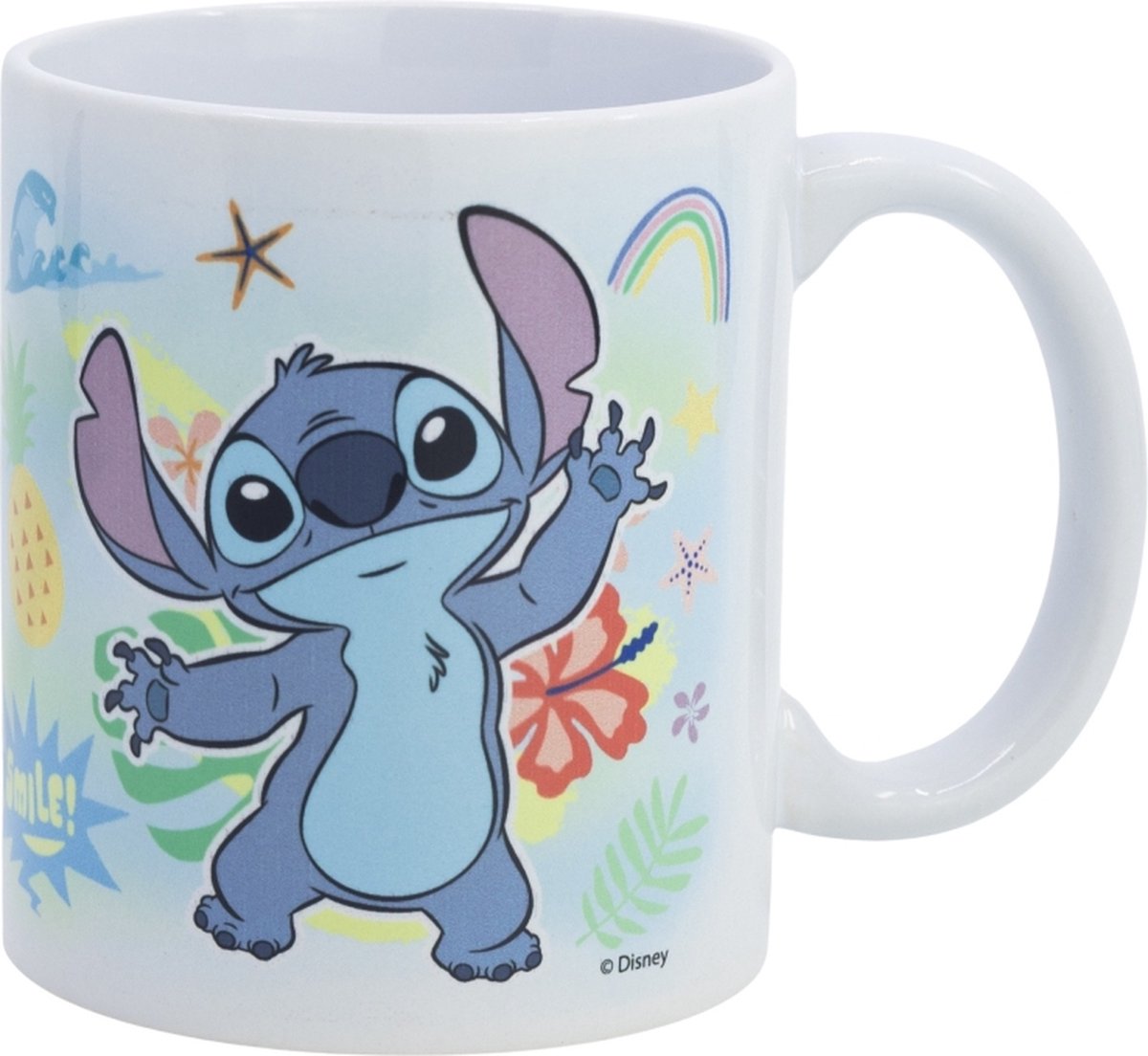 Lilo stitch disney keramische mok - in geschenk doosje - 325 ml.