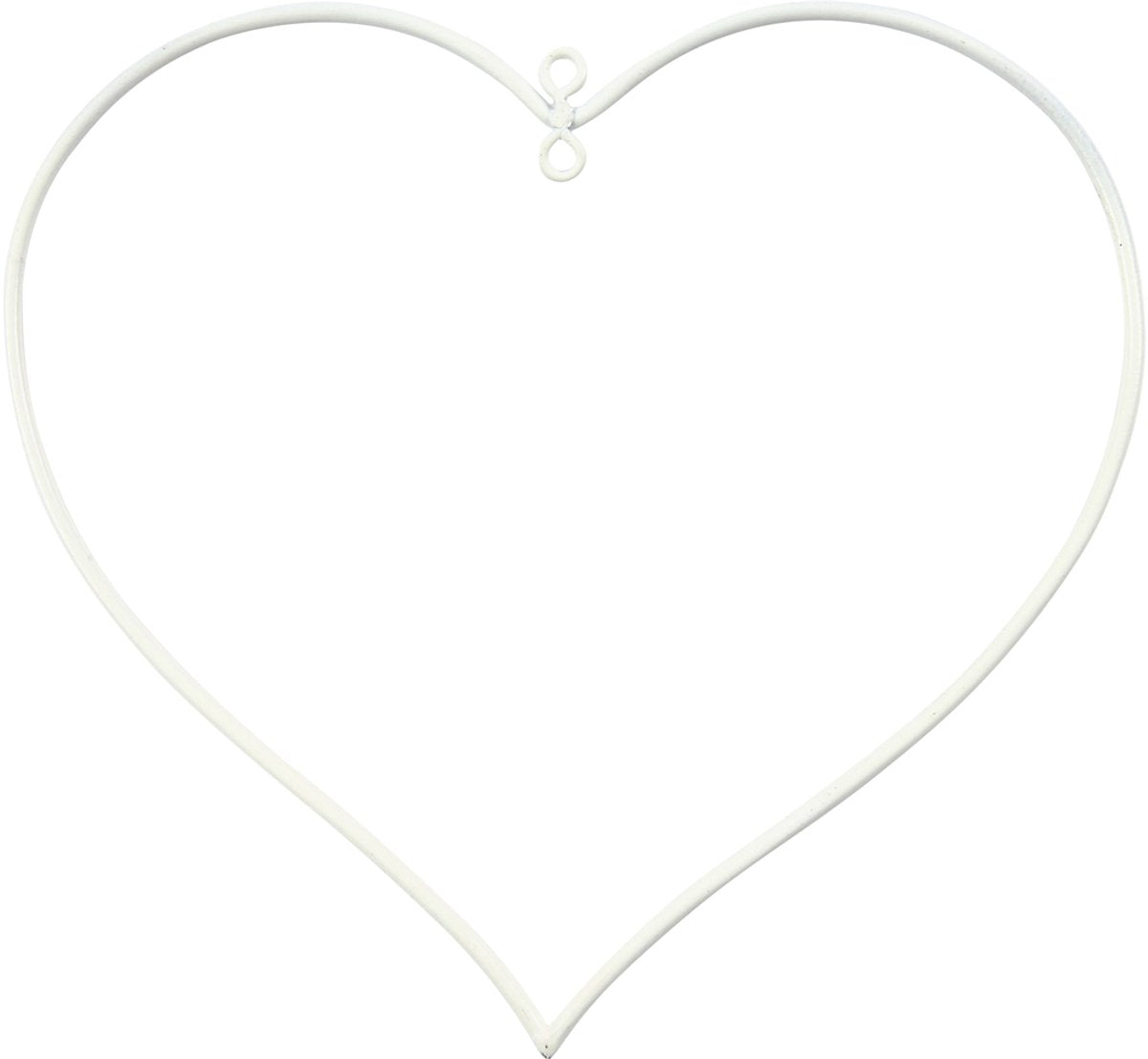 Creativ company https: www.cchobby.nl metalen-draadvorm-afm-13x13-cm-dikte-2-5-mm-wit-10-stuk-1-doos