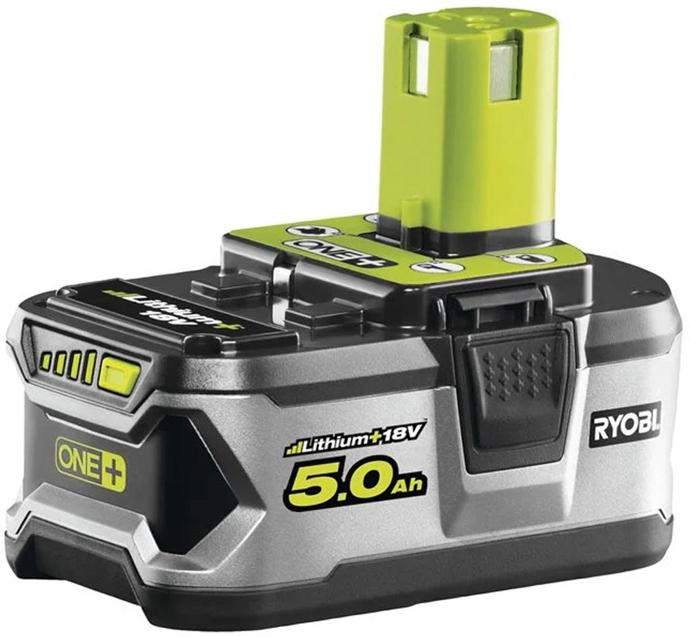 Ryobi rb18l50 serie - lithium+ accu - 18v - 5.0 ah - intellicell technologie